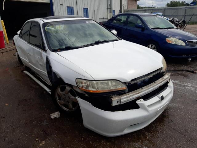 1HGCG5652WA055188 - 1998 HONDA ACCORD EX WHITE photo 1