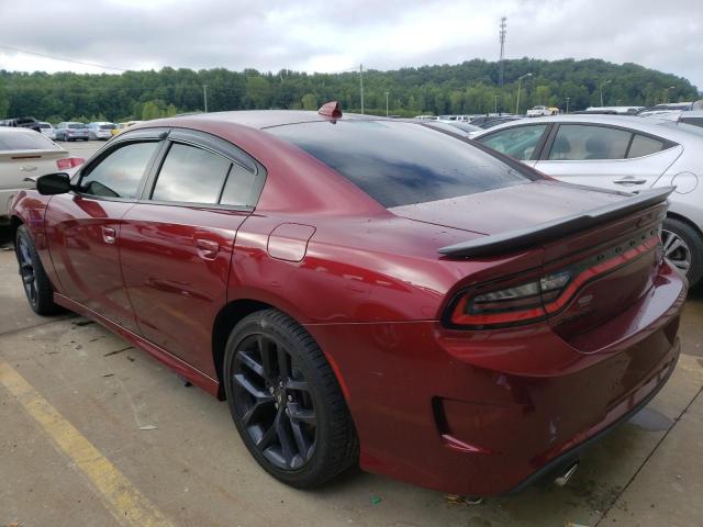 2C3CDXHG2LH138154 - 2020 DODGE CHARGER GT BURGUNDY photo 3