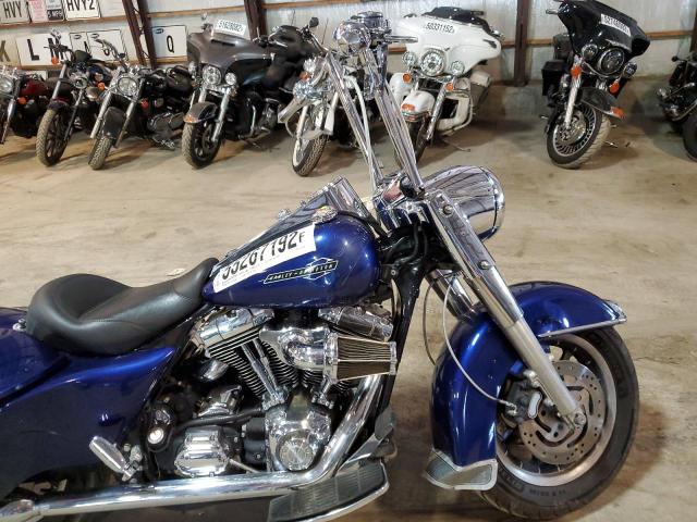 1HD1FHW154Y725570 - 2004 HARLEY-DAVIDSON FLHPI BLUE photo 5