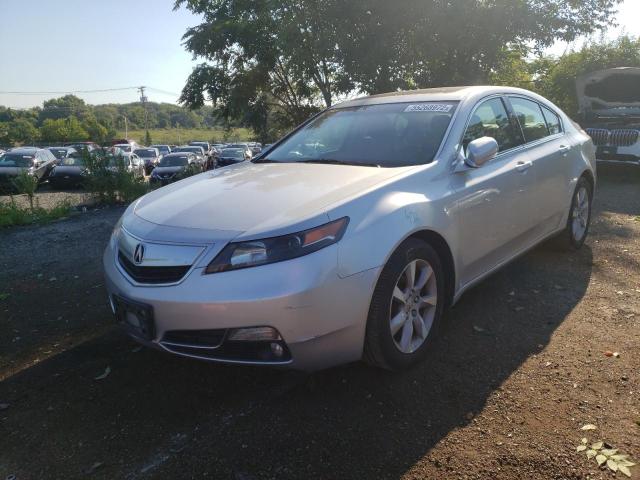 19UUA8F54DA002318 - 2013 ACURA TL TECH SILVER photo 2
