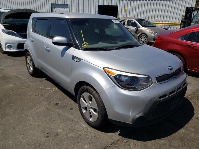 KNDJN2A23E7701759 - 2014 KIA SOUL SILVER photo 1