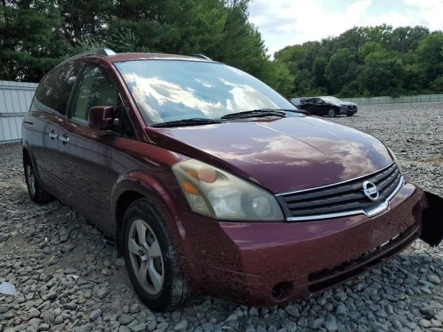 5N1BV28U89N103806 - 2009 NISSAN QUEST BURGUNDY photo 1