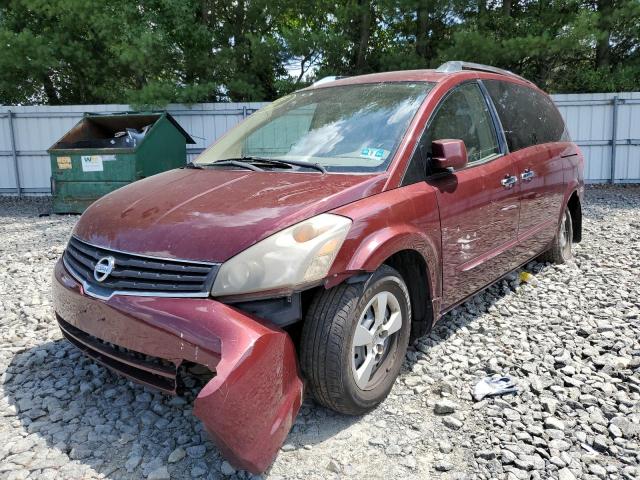 5N1BV28U89N103806 - 2009 NISSAN QUEST BURGUNDY photo 9