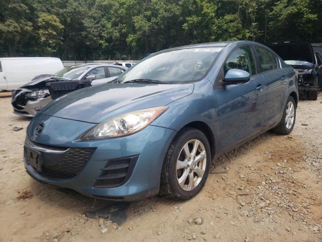 JM1BL1SF4A1164080 - 2010 MAZDA 3 I TEAL photo 2