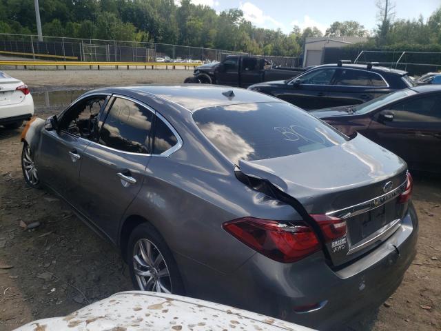 JN1BY1AR2GM270857 - 2016 INFINITI Q70 3.7 GRAY photo 3