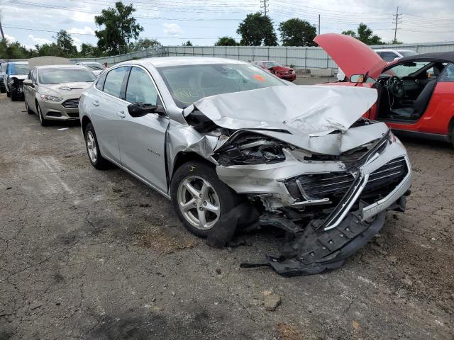 1G1ZB5ST6JF155794 - 2018 CHEVROLET MALIBU LS SILVER photo 1