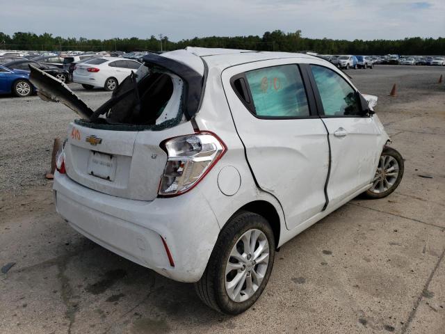 KL8CC6SAXLC417635 - 2020 CHEVROLET SPARK 1LT WHITE photo 4