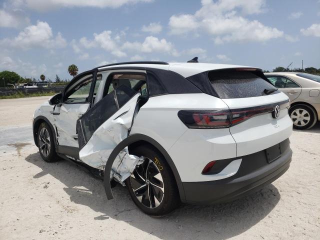 WVGTMPE25MP058408 - 2021 VOLKSWAGEN ID.4 PRO S თეთრი ფოტო 3
