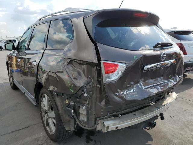 5N1AR2MN2FC662211 - 2015 NISSAN PATHFINDER BROWN photo 3