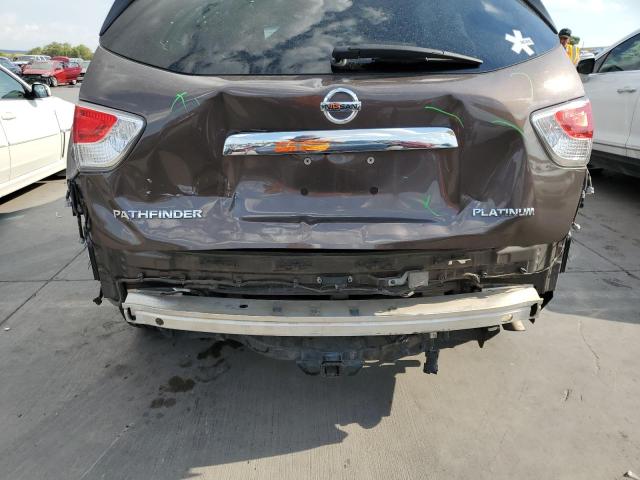 5N1AR2MN2FC662211 - 2015 NISSAN PATHFINDER BROWN photo 9