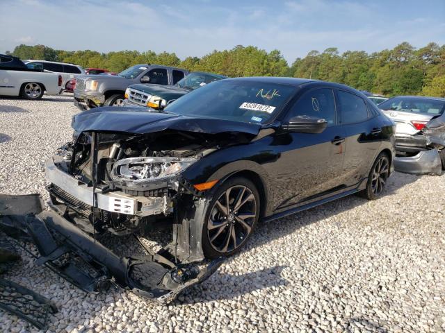 SHHFK7H45JU238979 - 2018 HONDA CIVIC SPOR BLACK photo 2