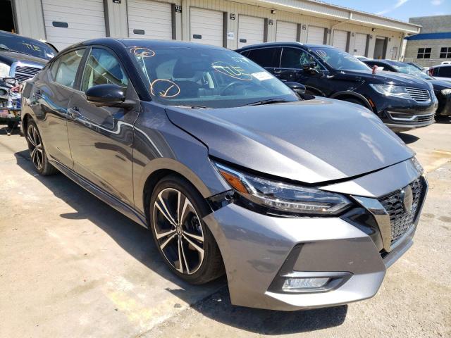 3N1AB8DV6LY288347 - 2020 NISSAN SENTRA SR GRAY photo 1