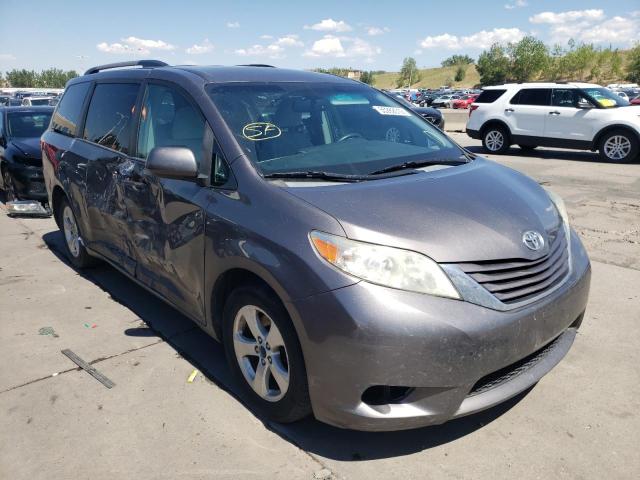 5TDKK3DC5FS673168 - 2015 TOYOTA SIENNA LE GRAY photo 1