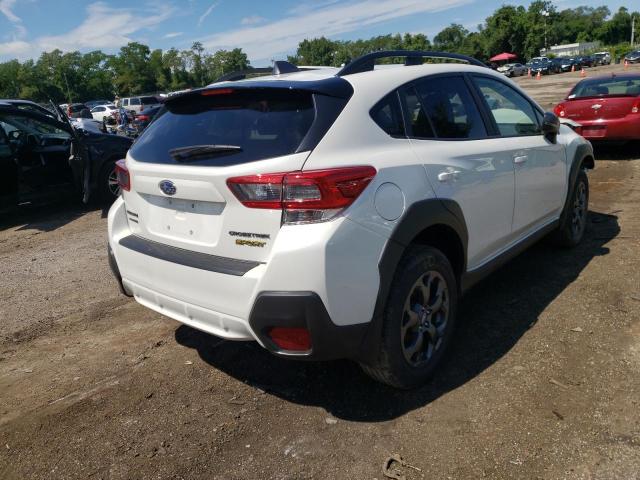 JF2GTHSC2NH203333 - 2022 SUBARU CROSSTREK WHITE photo 4