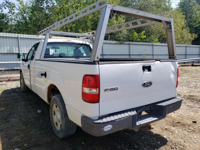 1FTRF12245NB60824 - 2005 FORD F150 WHITE photo 3