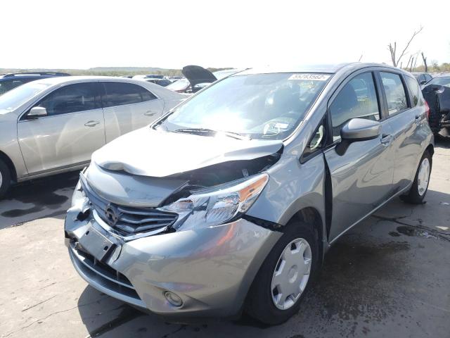 3N1CE2CP2FL443851 - 2015 NISSAN VERSA NOTE GRAY photo 2