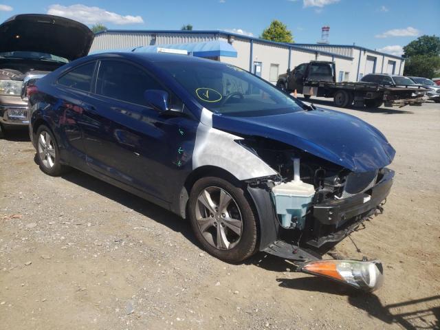 KMHDH6AE9DU012276 - 2013 HYUNDAI ELANTRA CO BLUE photo 1