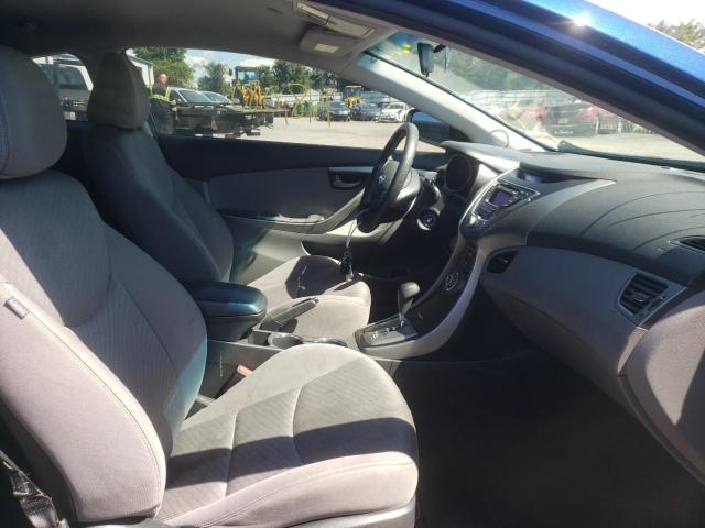 KMHDH6AE9DU012276 - 2013 HYUNDAI ELANTRA CO BLUE photo 5