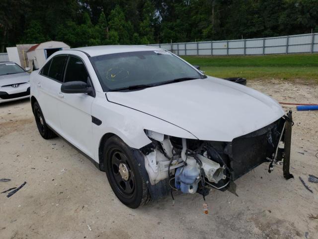 1FAHP2MK6JG114587 - 2018 FORD TAURUS POL WHITE photo 1