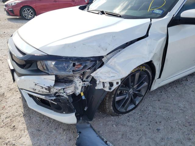 JHMFC1F72KX005673 - 2019 HONDA CIVIC EXL Ağ foto 9