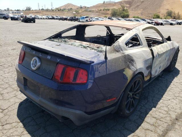 1ZVBP8JS9B5102354 - 2011 FORD MUSTANG SH BLUE photo 4