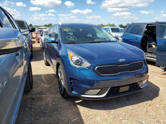 KNDCE3LC6K5215880 - 2019 KIA NIRO TOURI BLUE photo 1