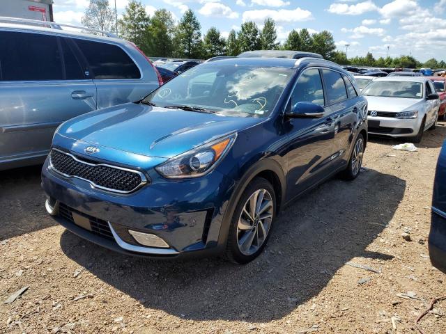 KNDCE3LC6K5215880 - 2019 KIA NIRO TOURI BLUE photo 2