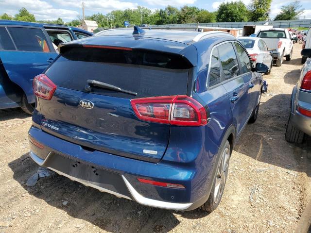 KNDCE3LC6K5215880 - 2019 KIA NIRO TOURI BLUE photo 4