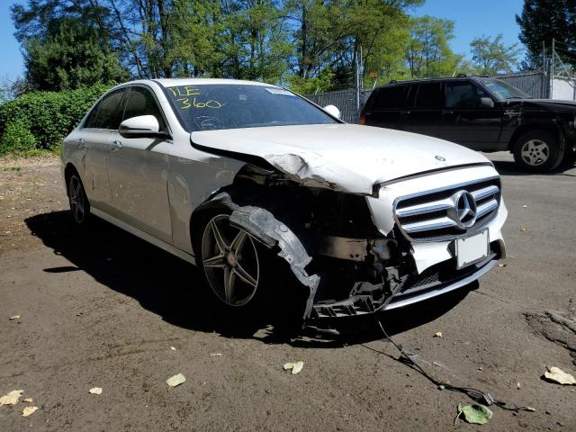 WDDZF4KB7HA035593 - 2017 MERCEDES-BENZ E 300 4MAT WHITE photo 1