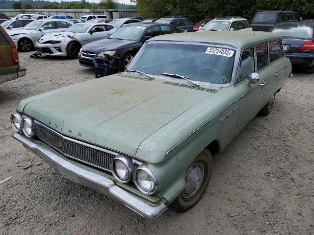 1J4506485 - 1963 BUICK SPECIAL GREEN photo 2