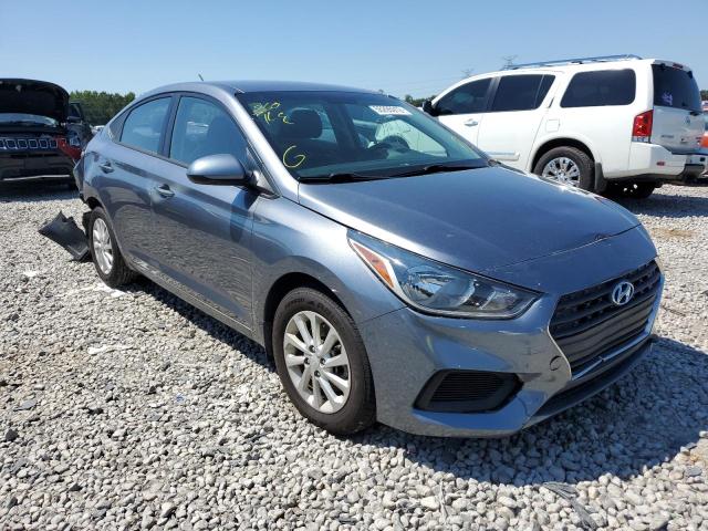 3KPC24A3XJE035080 - 2018 HYUNDAI ACCENT SE GRAY photo 1