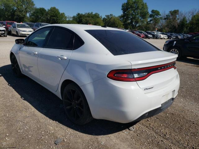 1C3CDFFA2GD817806 - 2016 DODGE DART SXT S WHITE photo 3