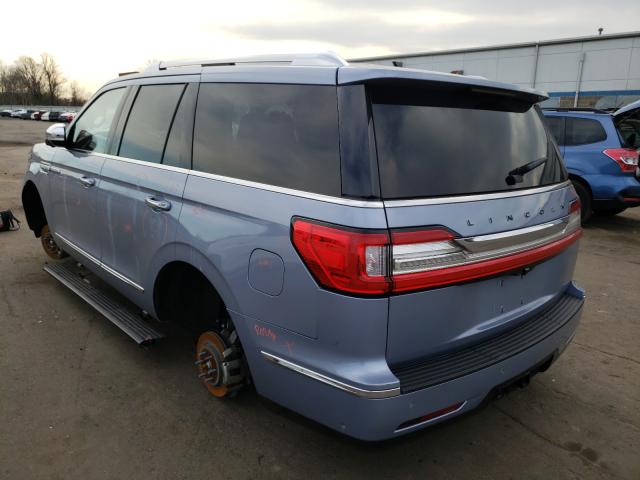 5LMJJ2TT2JEL20680 - 2018 LINCOLN NAVIGATOR BLUE photo 3