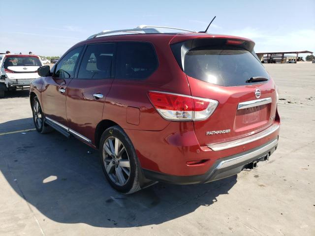 5N1AR2MN1DC688022 - 2013 NISSAN PATHFINDER BURGUNDY photo 3