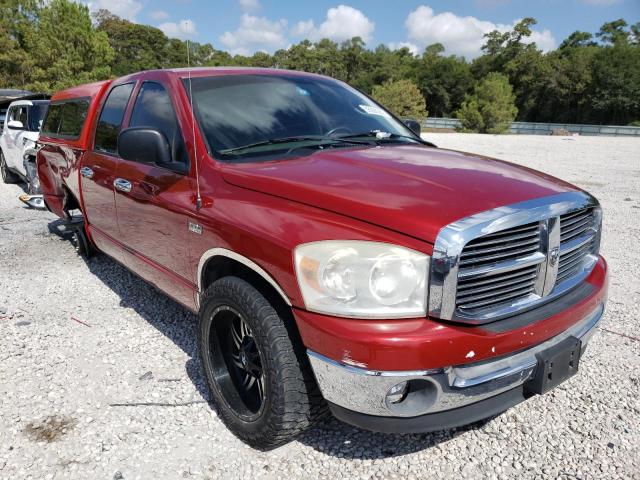 1D7HA18278S502652 - 2008 DODGE RAM 1500 S RED photo 1