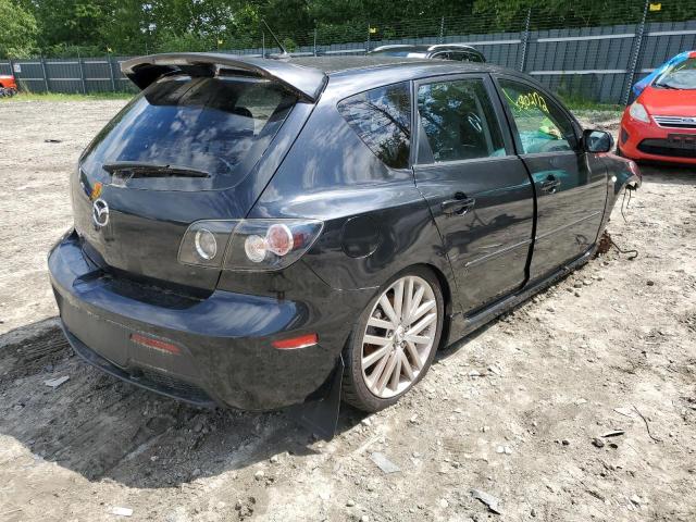 JM1BK34M671754266 - 2007 MAZDA SPEED 3 BLUE photo 4