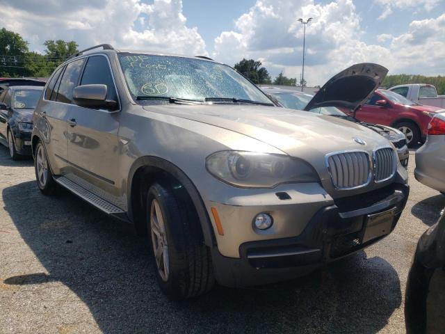 5UXFE83598LZ99017 - 2008 BMW X5 4.8I SILVER photo 1