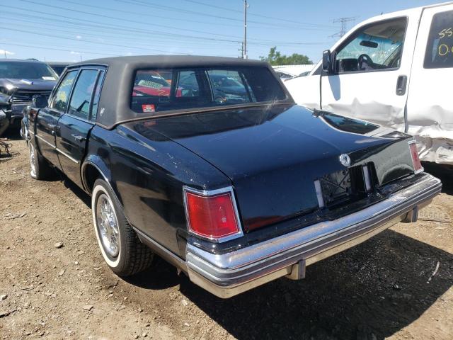 6S69R7Q488887 - 1977 CADILLAC SEVILLE BLACK photo 3