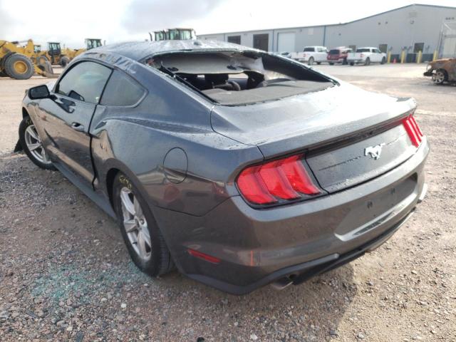 1FA6P8TH4L5130107 - 2020 FORD MUSTANG GRAY photo 3
