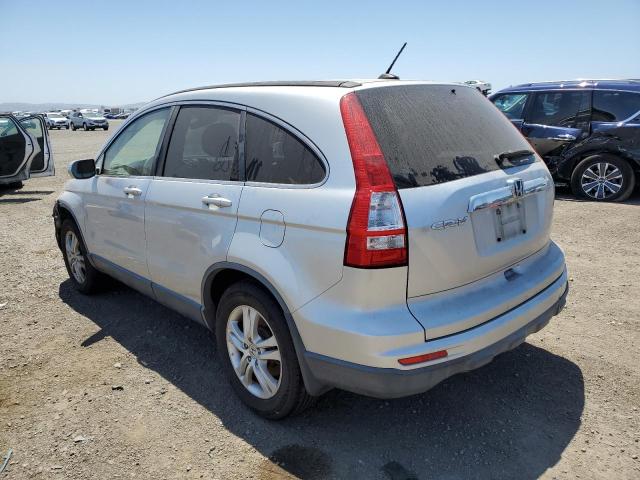 JHLRE3H70BC011483 - 2011 HONDA CR-V EXL SILVER photo 3