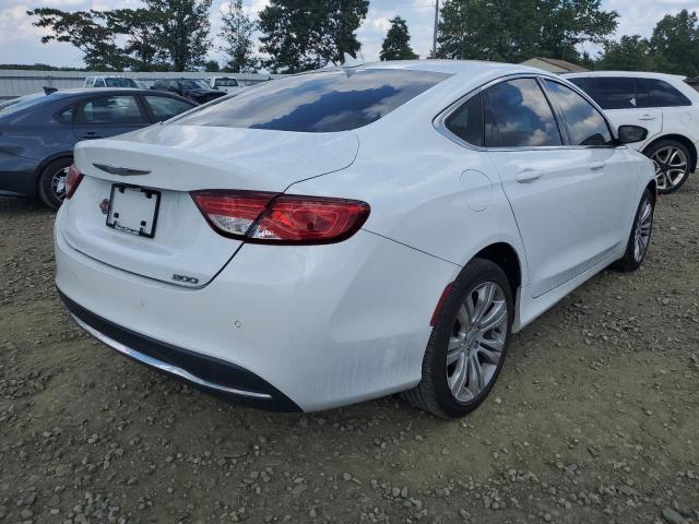 1C3CCCAB0FN739049 - 2015 CHRYSLER 200 LIMITE WHITE photo 4