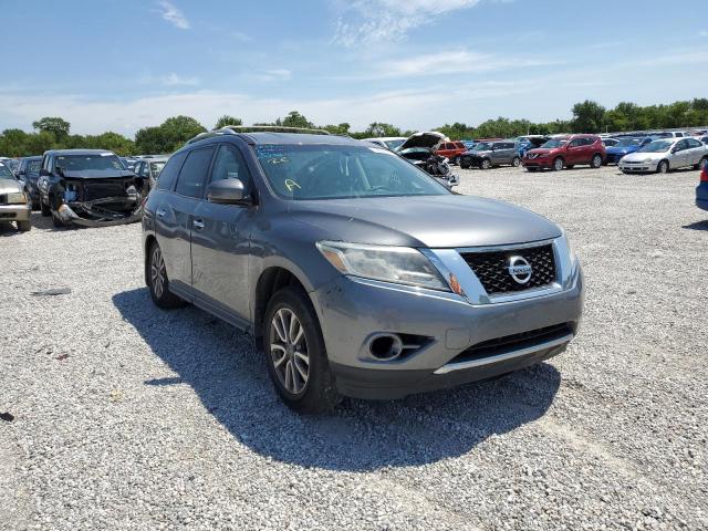 5N1AR2MM6FC686485 - 2015 NISSAN PATHFINDER GRAY photo 1