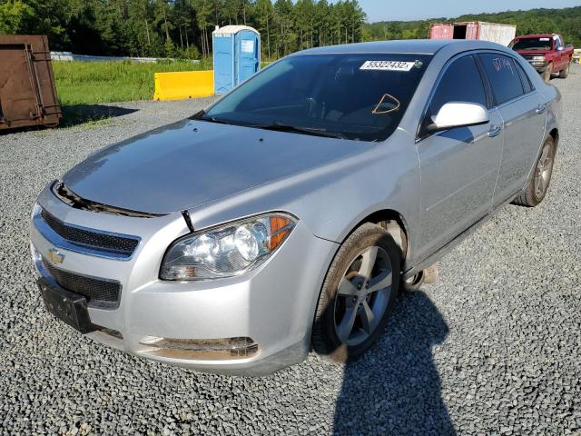 1G1ZC5E07CF331530 - 2012 CHEVROLET MALIBU 1LT 银色 照片 2