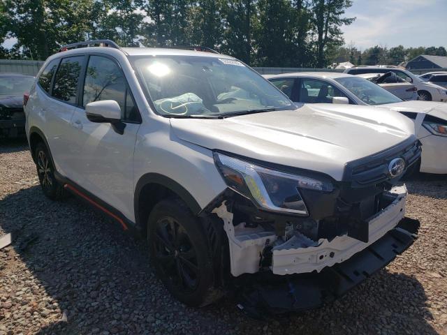 JF2SKAGCXNH418911 - 2022 SUBARU FORESTER S WHITE photo 1