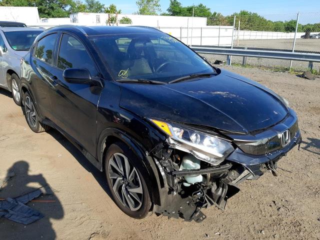 3CZRU6H13LM703521 - 2020 HONDA HR-V SPORT BLACK photo 1