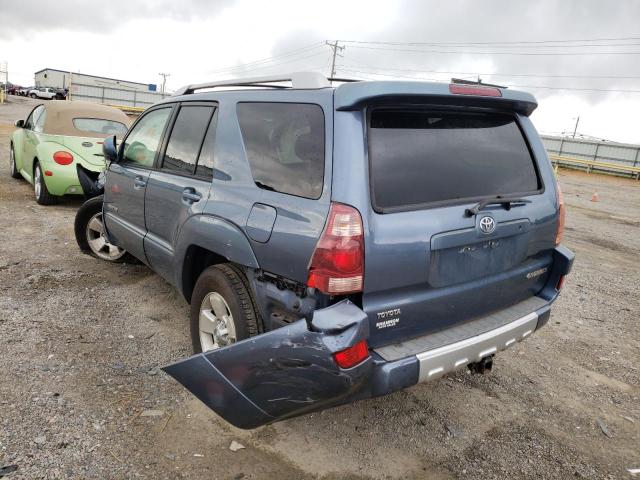 JTEBU17R248013486 - 2004 TOYOTA 4RUNNER LI BLUE photo 3