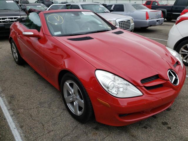 WDBWK54F36F108035 - 2006 MERCEDES-BENZ SLK 280 RED photo 1