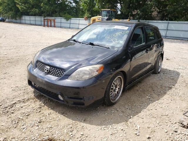 2T1LR32E13C121403 - 2003 TOYOTA MATRIX/XR BLACK photo 2