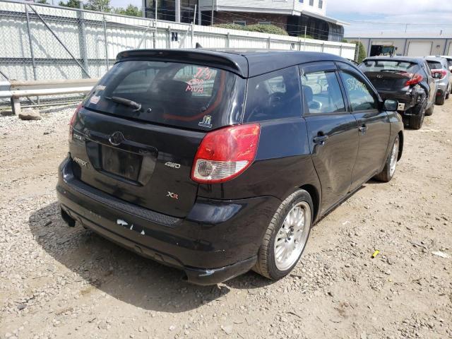 2T1LR32E13C121403 - 2003 TOYOTA MATRIX/XR BLACK photo 4