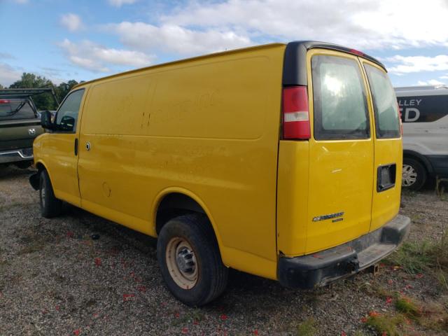 1GCWGFCB0D1902184 - 2013 CHEVROLET EXPRESS G2 YELLOW photo 3